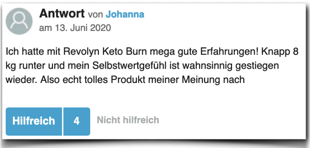 Revolyn Keto Burn Erfahrung Erfahrungen Erfahrungsbericht