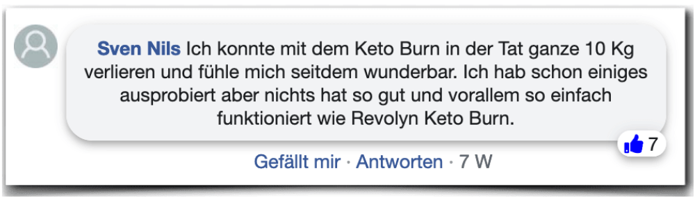 Revolyn Keto Burn Erfahrungsbericht Bewertung Kritik Erfahrungen