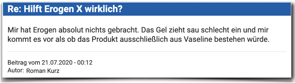 Erogen X Erfahrungsbericht Bewertung Kritik Erogen X