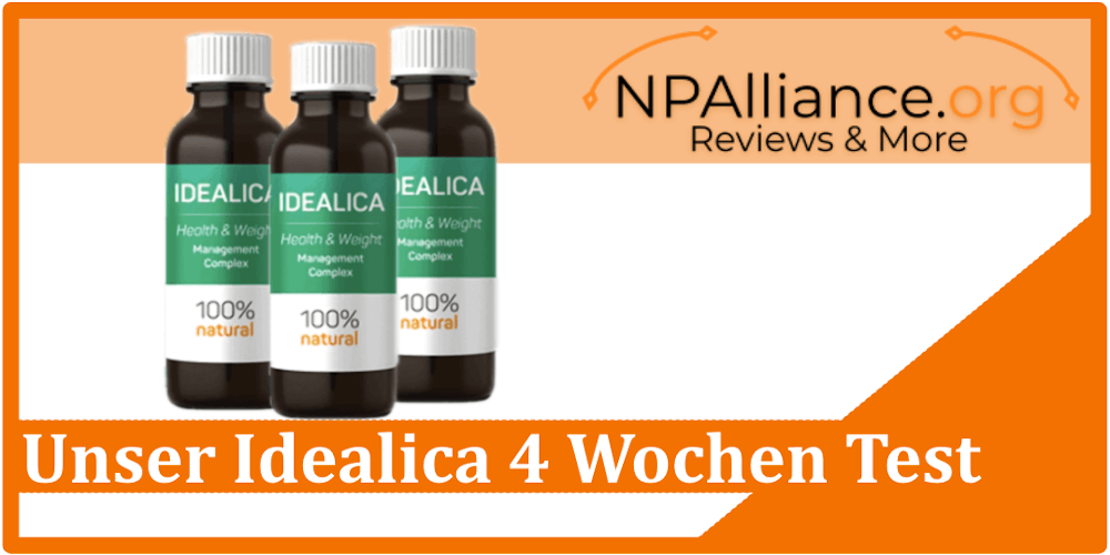 Unser 4 Wochen Idealica Test