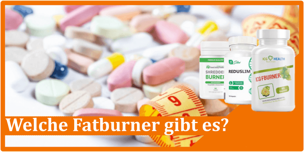 Viele verschiedene Tabletten verteilt Welche Fatburner gibt es