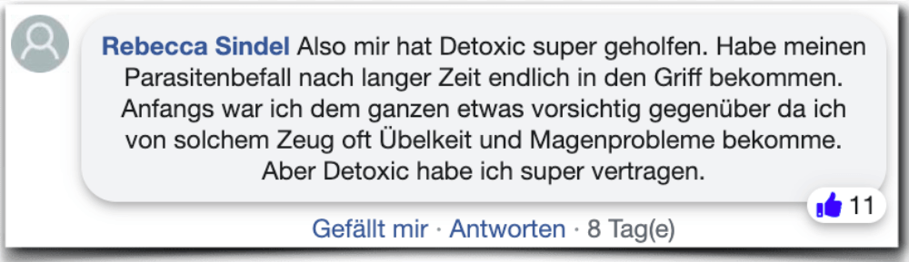 Detoxic Erfahrungsbericht Bewertung Kritik Erfahrungen