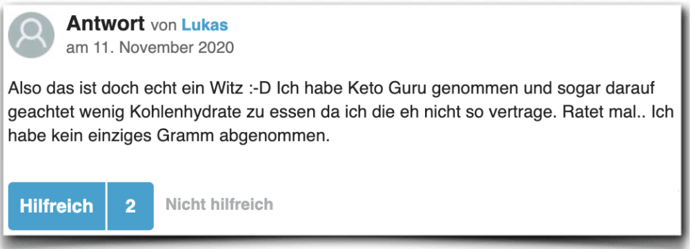 Keto Guru Erfahrung Erfahrungen Erfahrungsbericht