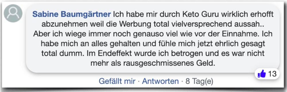 Keto Guru Erfahrungsbericht Bewertung Kritik Erfahrungen