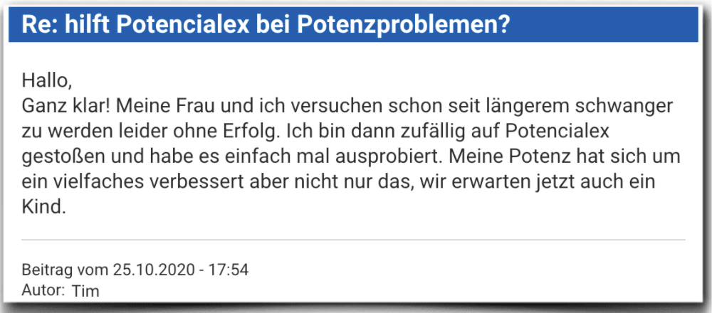 Potencialex Erfahrungsbericht Bewertung Kritik Potencialex