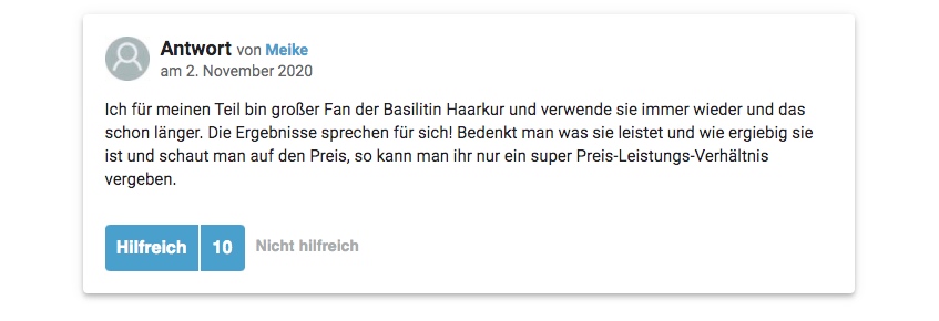 basilitin haarkur erfahrung bewertung