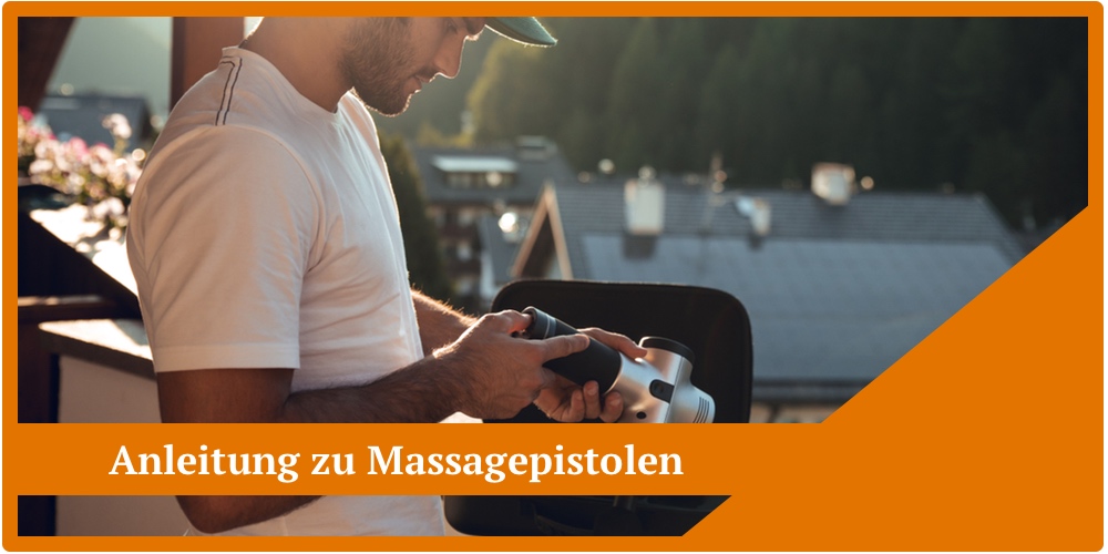 massagepistole anleitung anwendung richtig verwenden