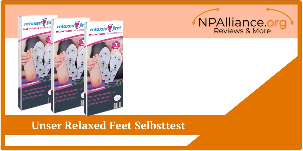 relaxed feet selbsttest