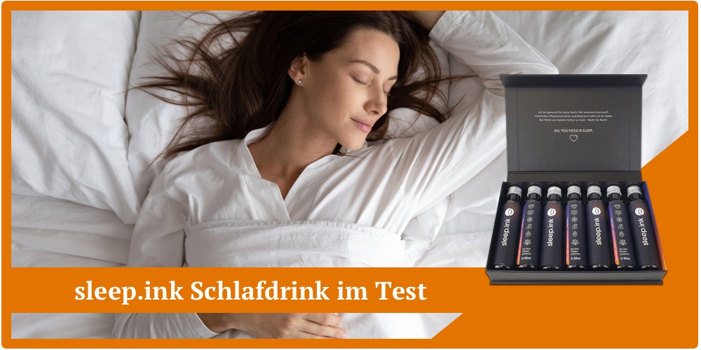 sleep.ink sleep ink schlafdrink melatonin test