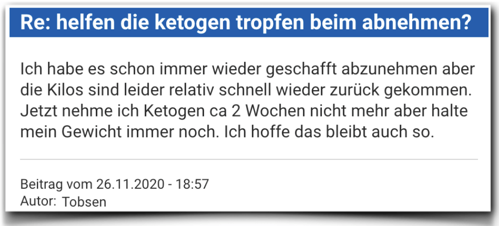 Ketogen Erfahrungsbericht Erfahrung Ketogen Tropfen