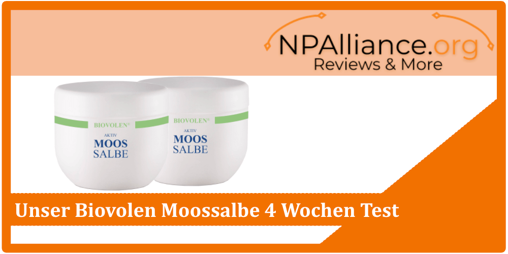 Biovolen Moossalbe Test