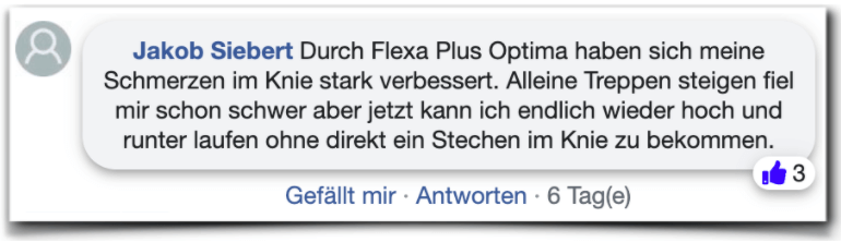 Flexa Plus Optima Erfahrungsbericht Erfahrung facebook