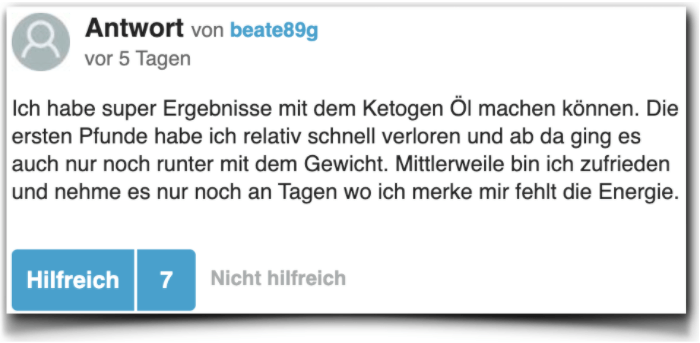 Keto Tropfen Erfahrungen Bewertungen gutefrage