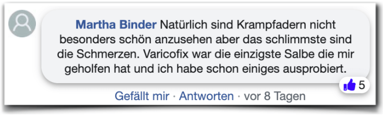 Varicofix Bewertungen Erfahrungen Facebook