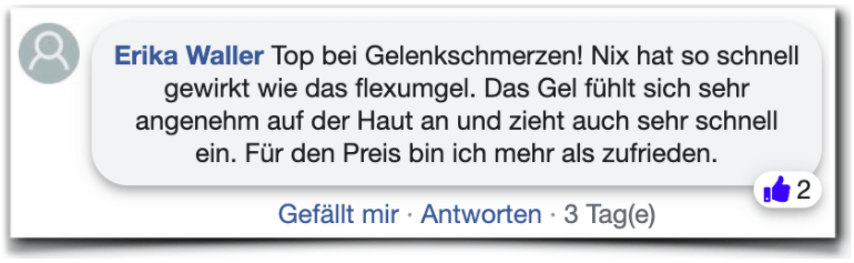 Flexumgel Bewertung Erfahrung flexumgel