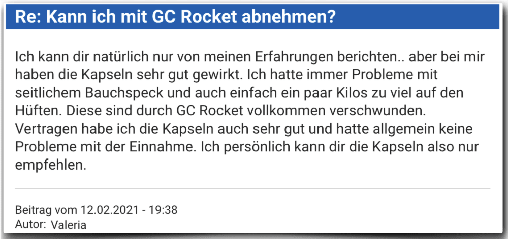 GC Rocket Erfahrungen Bewertung Kritik GC Rocket