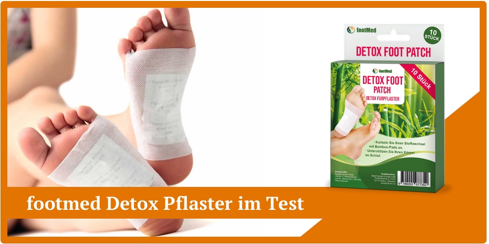 footmed Detox Fußpflaster Testberichte Entgiftungspflaster