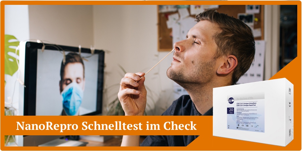 nanorepro schnelltest corona covid 19