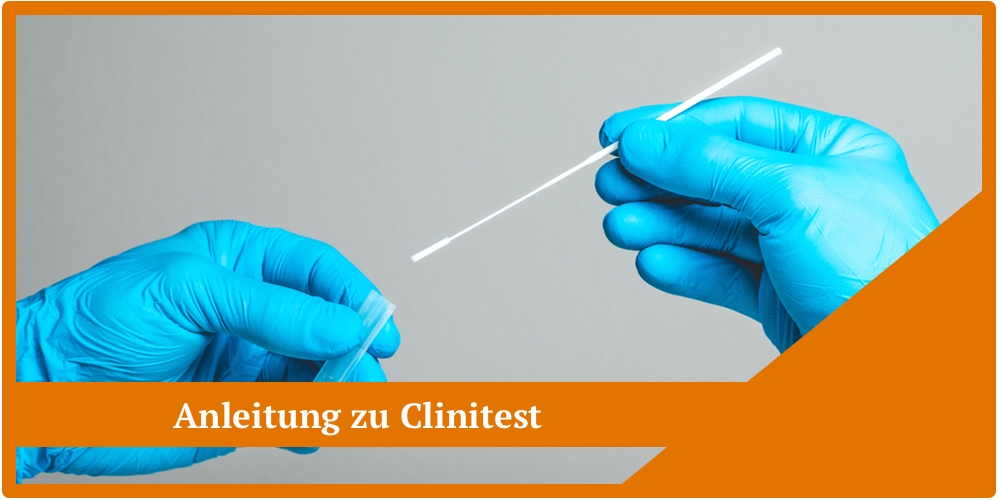 Clinitest Rapid Covid 19 Antigen Test anwendung anleitung nasen rachenabstrich