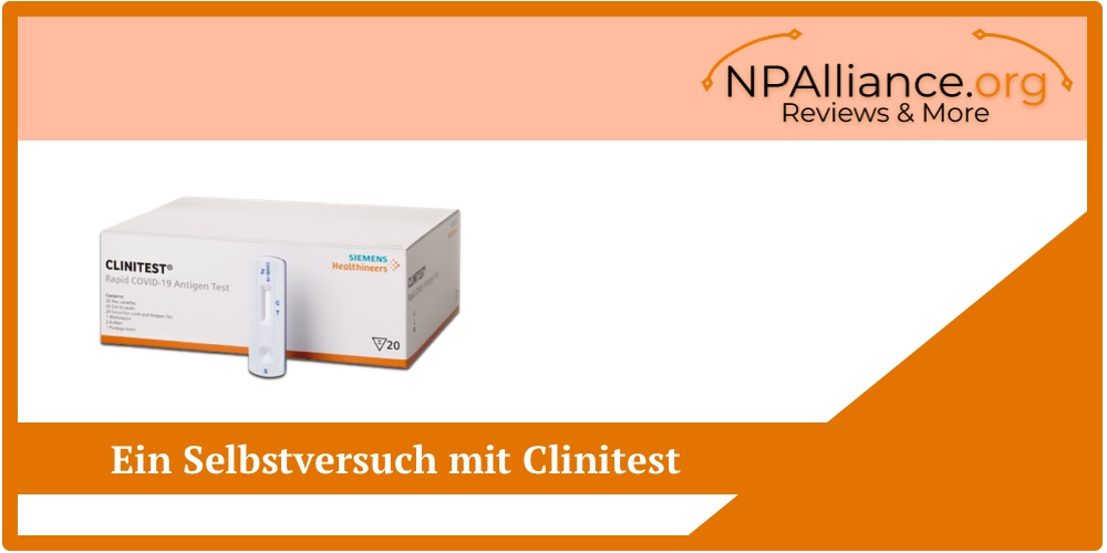 Clinitest Rapid Covid 19 Antigen Test schnelltest selbstversuch erfahrung bewertung fazit