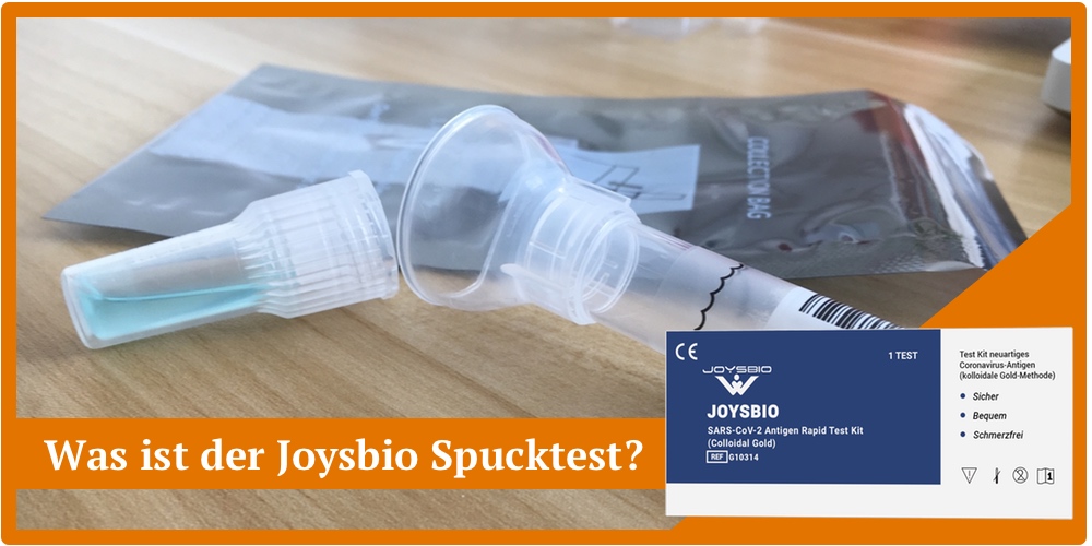 Joysbio Spucktest Corona Schnelltest