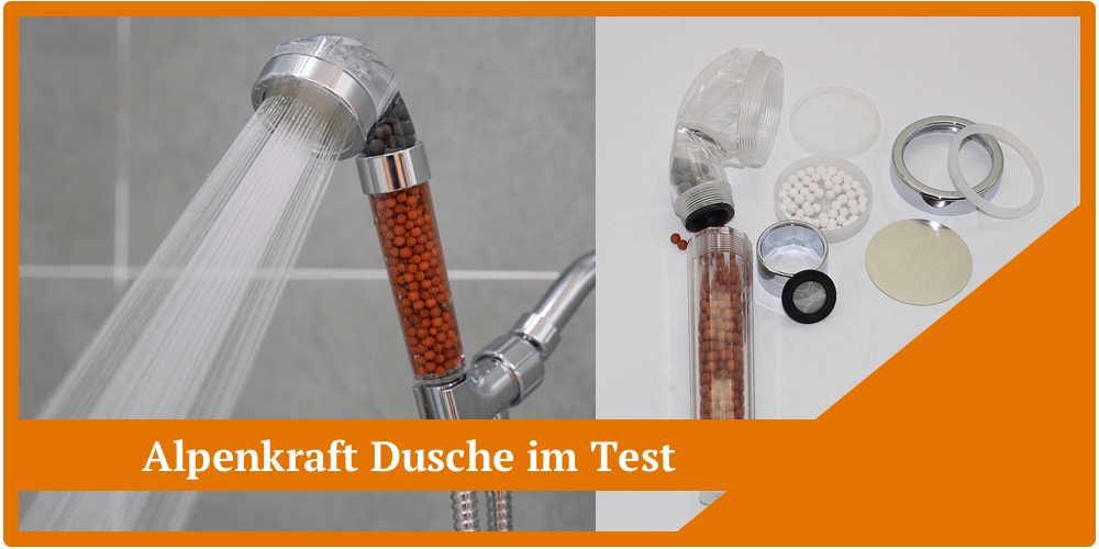 Alpenkraft Dusche im Test