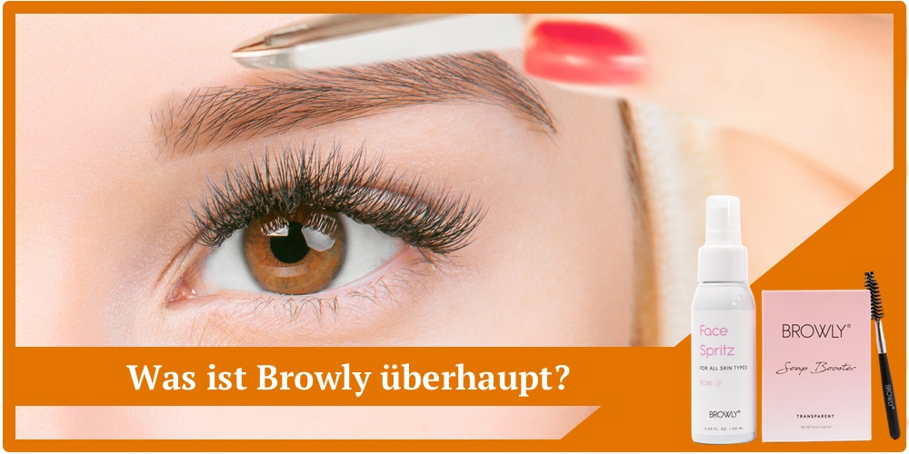 browly brow style augenbrauen set