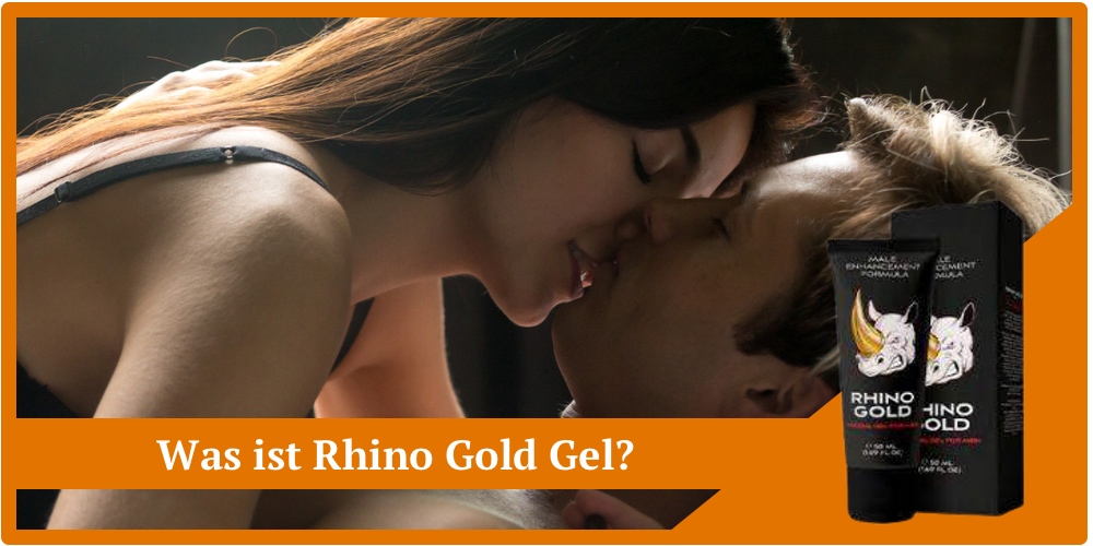 Was ist das Rhino Gold Gel (Erektionsgel): Junges Pärchen Mann und Frau küssen sich intim