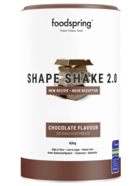 Foodspring Shape Shake Tabelle