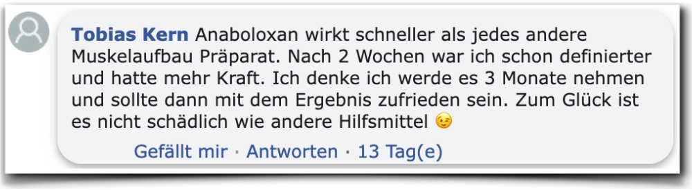 Anaboloxan Erfahrungen Erfahrung Erfahrungsbericht