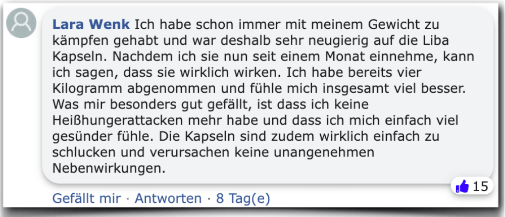 Liba Kapseln Erfahrungen Bewertung Erfahrungsbericht